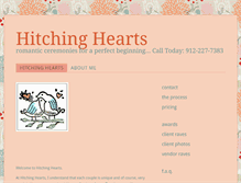 Tablet Screenshot of hitchinghearts.com